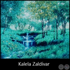 Cascada - Obra de Kalela Zaldívar